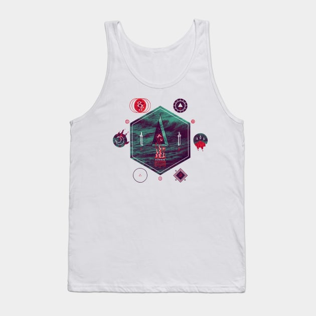 It fell from the stars, It rose from the sea Tank Top by againstbound